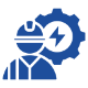 Icono de personal experimentado